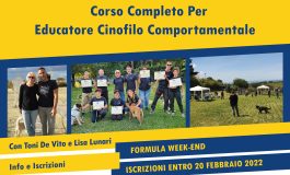 CORSO PER EDUCATORE CINOFILO COMPORTAMENTALE