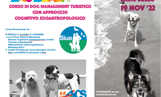 CORSO DOG MENAGEMENT TURISTICO - ASD BAUBEACH VILLAGE