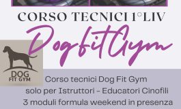 CORSO ISTRUTTORE TECNICO DOG FIT GYM 1 LIV  - SILVERDOG ASD