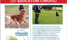 <strong>CORSO EDUCATORE CINOFILO   – ASD ZEL EDUCATION LAB e AICS COMITATO PROVINCIALE NAPOLI APS</strong>
