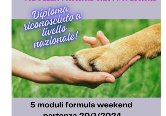 CORSO OPERATORE CINOFILO