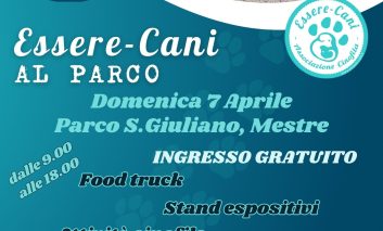 <strong>EVENTO:ESSERE – CANI AL PARCO</strong>