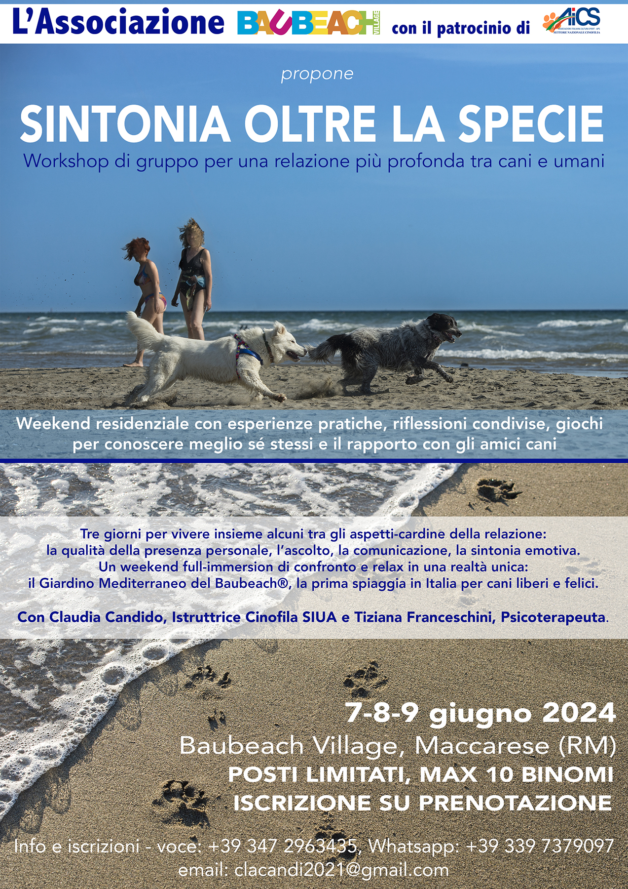 WORKSHOP:SINTONIA OLTRE LA SPECIE