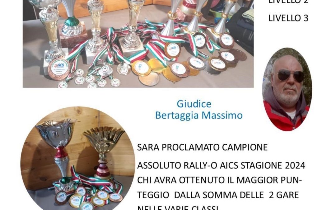 CAMPIONATO NAZIONALE AICS RALLY-O